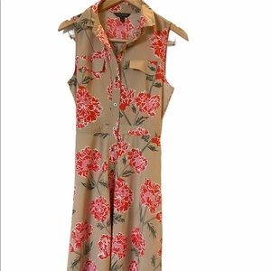 Banana Republic Sleeveless Button Down dress Sz: 2